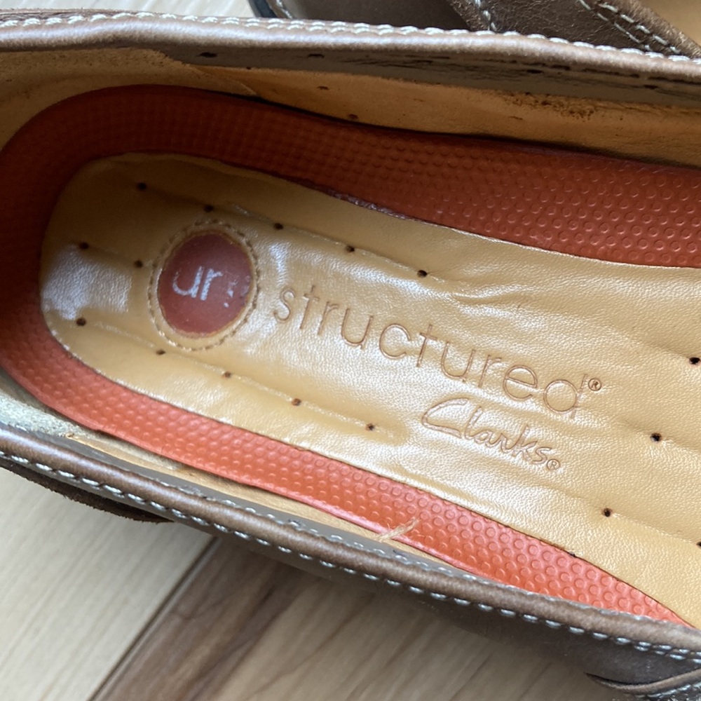 Unstructured Clarks 7.5 brown Mary Jane - Picture 10 of 10